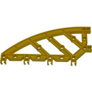 LEGO Yellow Znap Beam Curved 14 Holes (32216)