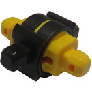 LEGO Amarillo Znap Conector 4 Way (76319)