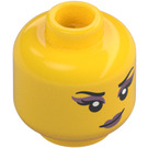 LEGO Yellow Zoey Minifigure Head (Recessed Solid Stud) (3274 / 102995)