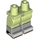 LEGO Gelblich-grün Beaker Minifigure Hüften und Beine (1043 / 3815)