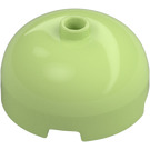 LEGO Yellowish Green Brick 3 x 3 Round Dome (49308)