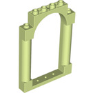 LEGO Yellowish Green Door Frame 1 x 6 x 7 with Arch (40066)