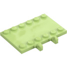 LEGO Yellowish Green Hinge Plate 4 x 6 (65133)