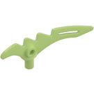 LEGO Yellowish Green Minifig Weapon Crescent Blade Serrated (98141)