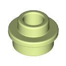 LEGO Yellowish Green Plate 1 x 1 Round with Open Stud (28626 / 85861)