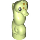 LEGO Gelblich-grün Seepferdchen mit Gold Spots (67733 / 69526)