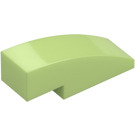 LEGO Yellowish Green Slope 1 x 3 Curved (50950)