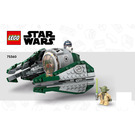 LEGO Yoda's Jedi Starfighter 75360 Instructions