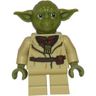 LEGO Yoda med Olive Grønn Skin og Belte Minifigur