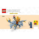 LEGO Young Dragon Riyu 71810 Istruzioni