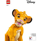 LEGO Young Simba the Lion King Set 43247 Instructions