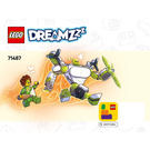 LEGO Z-Blob's Robot and Vehicle Adventures Set 71487 Instructions