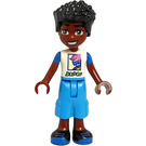 LEGO Zac s Modrá Cargo Pants Minifigurka