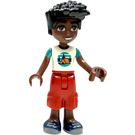 LEGO Zac with Tent Top Minifigure