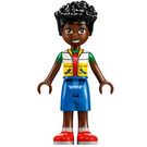 LEGO Zac with White and Yellow Jacket and Blue Shorts Minifigure