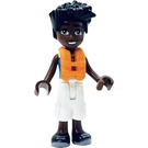 LEGO Zac with Yellow Top and Life Jacket Minifigure