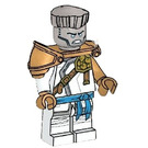 LEGO Zane - Hero mit Haar Minifigur