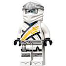 LEGO Zane - Legacy z Płaski Srebro Głowa Minifigurka