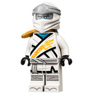 LEGO Zane - Legacy with Shoulder Armor and Flat Silver Head Minifigure