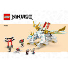 LEGO Zane's Ice Dragon Creature Set 71786 Instructions