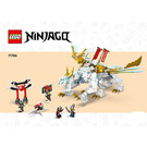 LEGO Zane's Ice Dragon Creature 71786 Instrukce