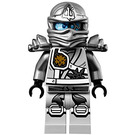 LEGO Zane - Tournament на Elements с Джунгла Robe и Раменна броня (Titanium нинджа) Минифигурка