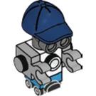 LEGO Zobo the Robot with Roller Skate and Cap Minifigure
