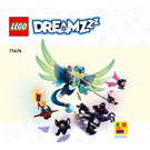 LEGO Zoey and Zian the Cat-Owl 71476 Ohjeet