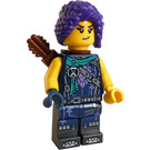 LEGO Zoey with Dark Blue Robe and Quiver Minifigure
