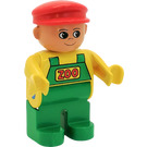 LEGO Zoo Keeper Duplo Figuur