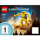 LEGO Zyclops Chase Set 76830 Instructions