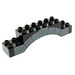 Duplo Kaari Palikka 2 x 10 x 2 jossa Stonework Kuvio (51704 / 51913)