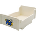 Duplo Bett 3 x 5 x 1.66 mit Moon und Sterne (4895)