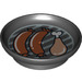 Duplo Black Dish with Grill - Sausages and Chicken (31333 / 89949)