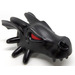 Duplo Black Dragon Head with Red Eyes (52198 / 55509)