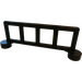 Duplo Zwart Schutting 1 x 6 x 2 met 5 latten (2214 / 89502)