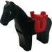 Duplo Black Horse with Saddle