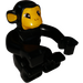 Duplo Black Monkey Looking Straight (74654)