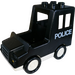 Duplo Černá Policie Van s Windows (74564)