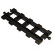 Duplo Black Train Track Straight 4 x 11