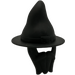 Duplo Black Wizard`s Hat with Beard (42088)