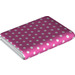 Duplo Couverture (8 x 10cm) avec Blanc Dots (29988 / 33751)