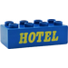 Duplo Blue Brick 2 x 4 with Hotel (3011)