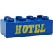 Duplo Blue Brick 2 x 4 with Hotel (3011)