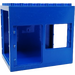 Duplo Azul Building Bloque 6 x 8 x 6 con Puerta y Ventana