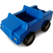 Duplo Blue Car with Dark Gray Base (2218 / 74445)