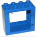 Duplo Blue Door Frame 2 x 4 x 3 Old (with Flat Rim)