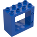 Duplo Blau Tür Rahmen 2 x 4 x 3 mit flachem Rand (61649)