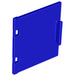 Duplo Blue Furniture Cabinet Door 3 x 3.5 with Hinge Holes (18454 / 62873)