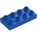 Duplo Blue Plate 2 x 4 (4538 / 40666)